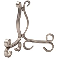 InterDesign Astoria Atril para libros- cuadros- placas- etc. ajustable- soportes para cuadros medianos de metal…